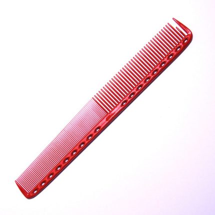 YS Park 335 Fine Cutting Comb Extra Long Red