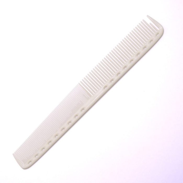 YS Park 335 Fine Cutting Comb Extra Long White