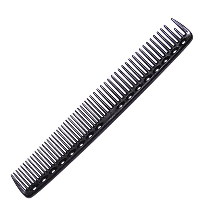 YS Park 337 Quick Cutting Comb Round Tooth Black