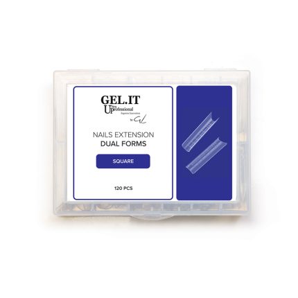 GEL.IT.UP Dual Forms Nails Extension Square 120τμχ